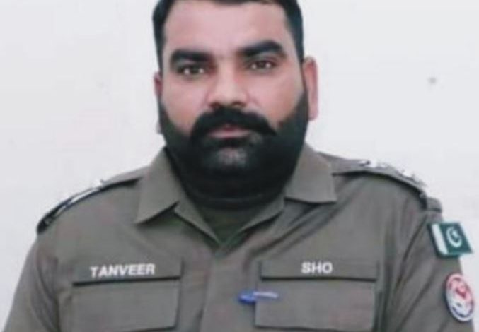 ایس ایچ اوتھانہ پکا لاڑاں چوہدری تنویراحمد